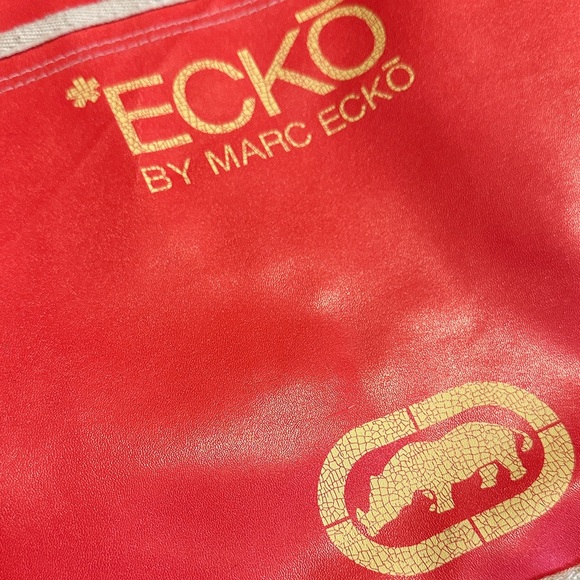 Rare Vintage Ecko By Marc Ecko Red Shoulder Bag Y2K 90s - Picture 2 of 4